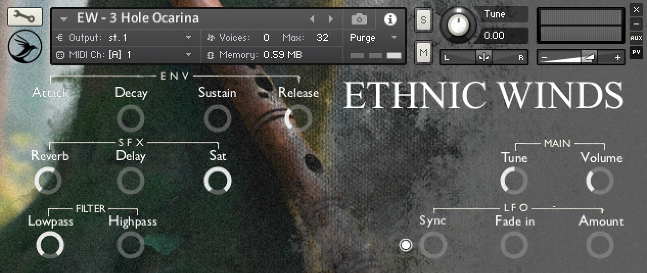 Legacy library - Quetzal sounds